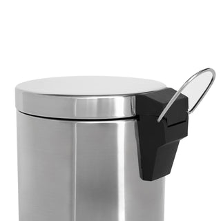 Odpadkový koš nášlapný Croft 3l Stříbrný